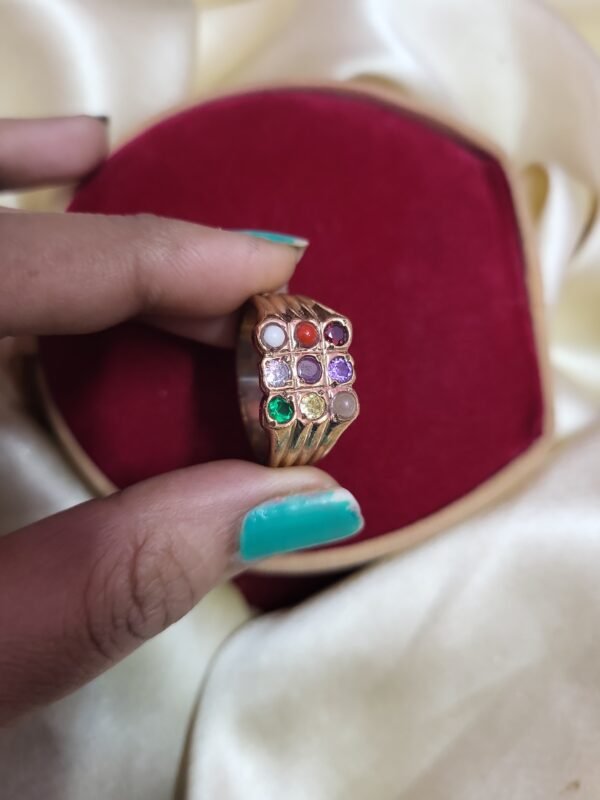 pure panchaloha Navaratna ring