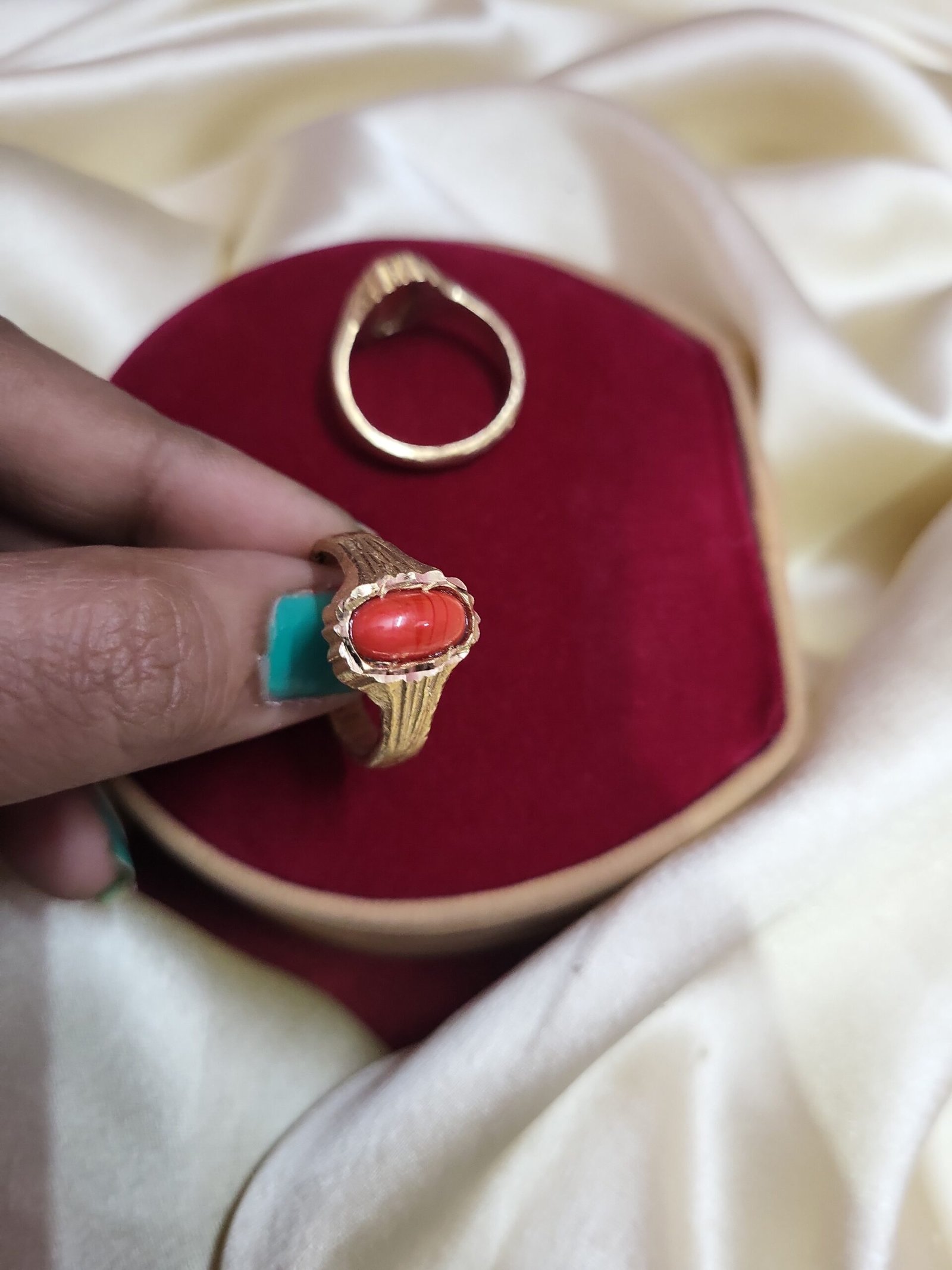 pure panchaloha unpolished Ring