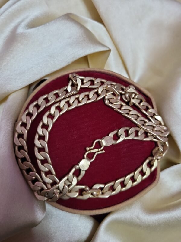 pure panchaloha unpolished thick Gents chain 20 inch