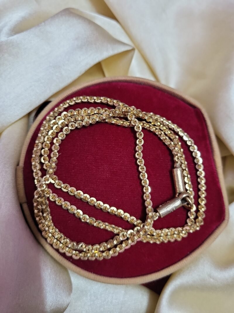 pure panchaloha unpolished thali chain 24 inch